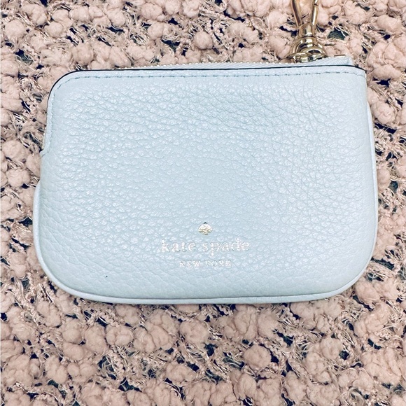 kate spade Handbags - Kate Spade Powder Blue Coin Purse